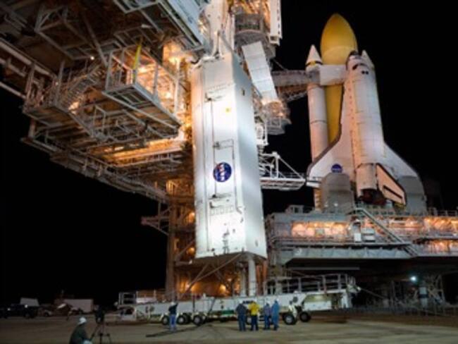 Listo transbordador Atlantis para lanzamiento