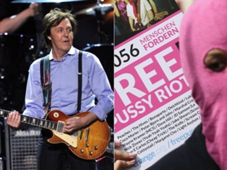 Solicita Paul McCartney libertad para el grupo Pussy Riot