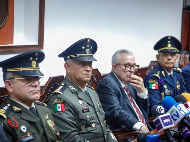 Paz en Sinaloa depende de grupos criminales: Gral. Jesús Leana