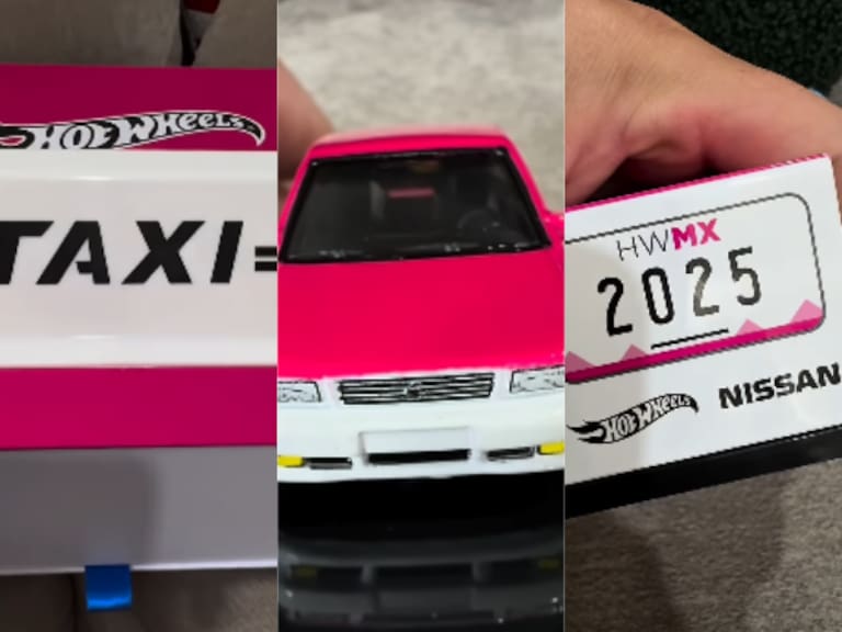 El Taxi Tsuru de la CDMX llega a Hot Wheels.