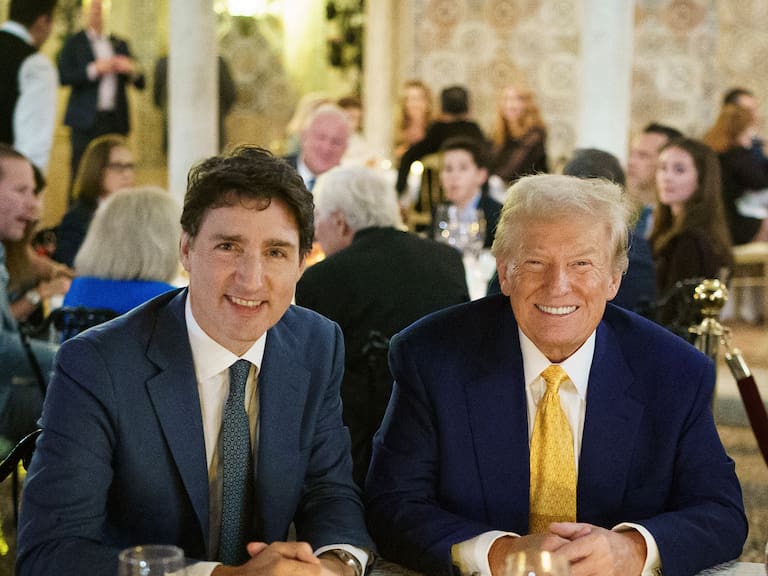 Primer Ministro, Justin Trudeau y Donald Trump, presidente electo de Estados Unidos