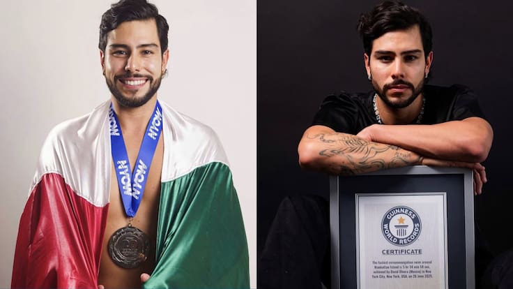 David Olvera: ¿Quién es el nadador que ha roto el récord al cruzar de Cozumel a Cancún en aguas abiertas?