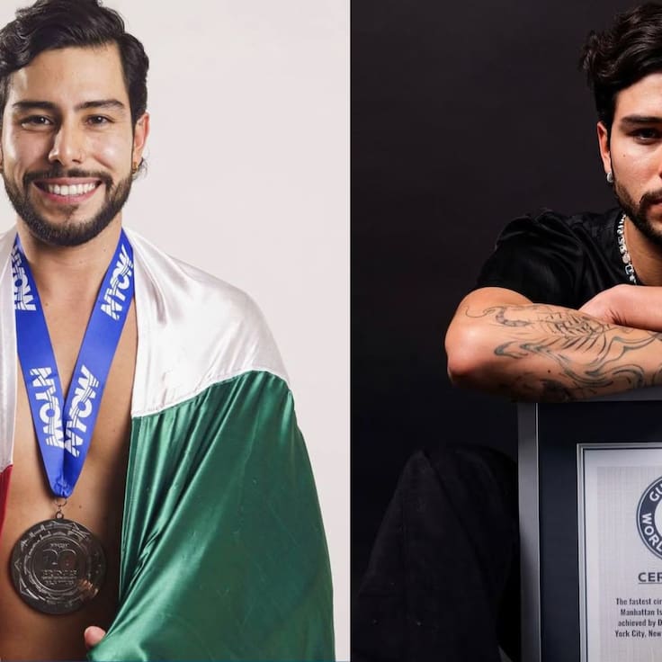 David Olvera: ¿Quién es el nadador que ha roto el récord al cruzar de Cozumel a Cancún en aguas abiertas?