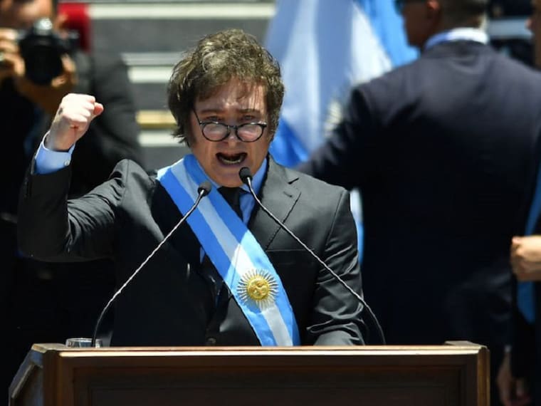 Tomó protesta como presidente de Argentina, Javier Gerardo Milei y como vicepresidenta, Victoria Villarruel