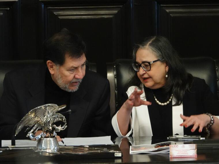 Norma Lucía Piña, presidenta de la SCJN y el presidente del Senado acordaron mantener el diálogo en pro de la Reforma al Poder Judicial