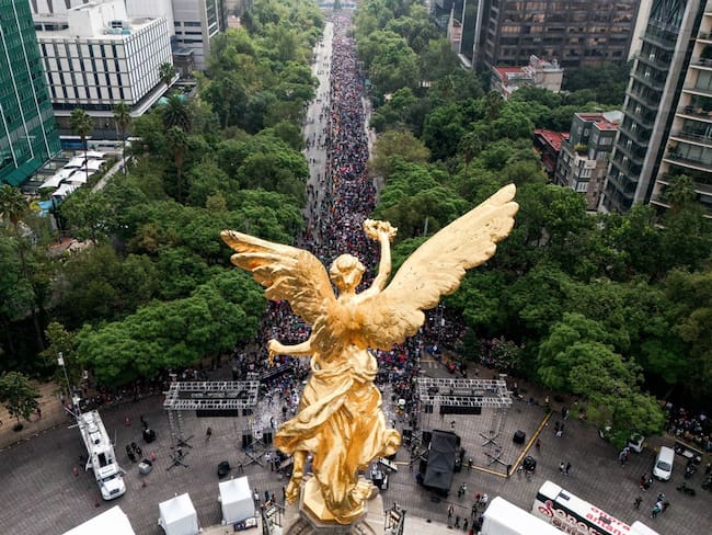 La ola humana más grande del mundo se vivió en la CDMX