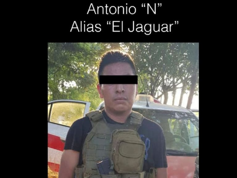 Capturan al “El Jaguar”, jefe de plaza del CJNG en Coatzacoalcos