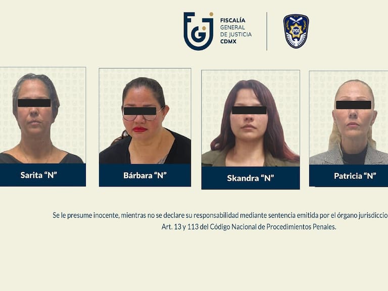 La Fiscalía capitalina detuvo a cinco personas relacionadas con la presunta venta de plazas para el sector salud en la Ciudad de México. Si los conoce denúncielos.