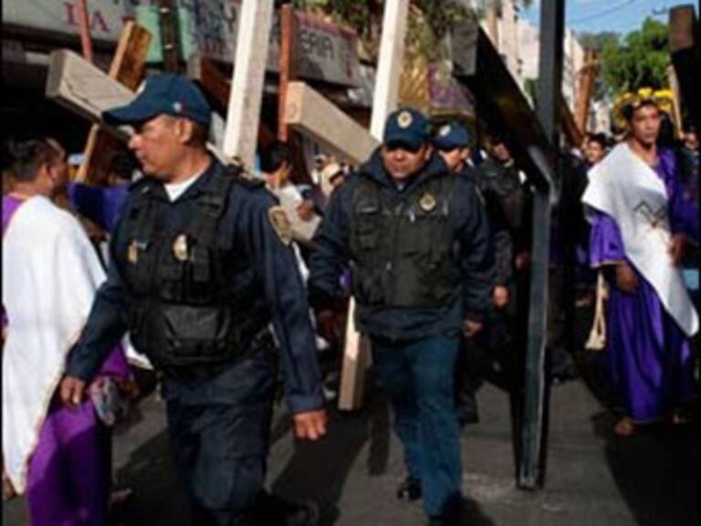 Garantizarán 18 mil policías seguridad en Viacrucis de Iztapalapa