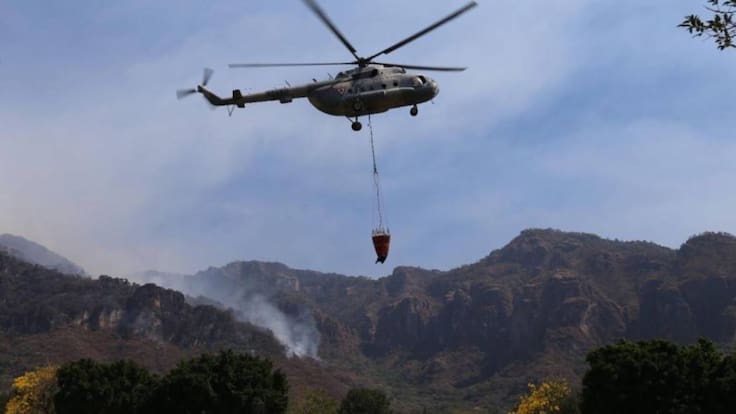 Incendio en Tepoztlán afectó 70 hectáreas de bosque