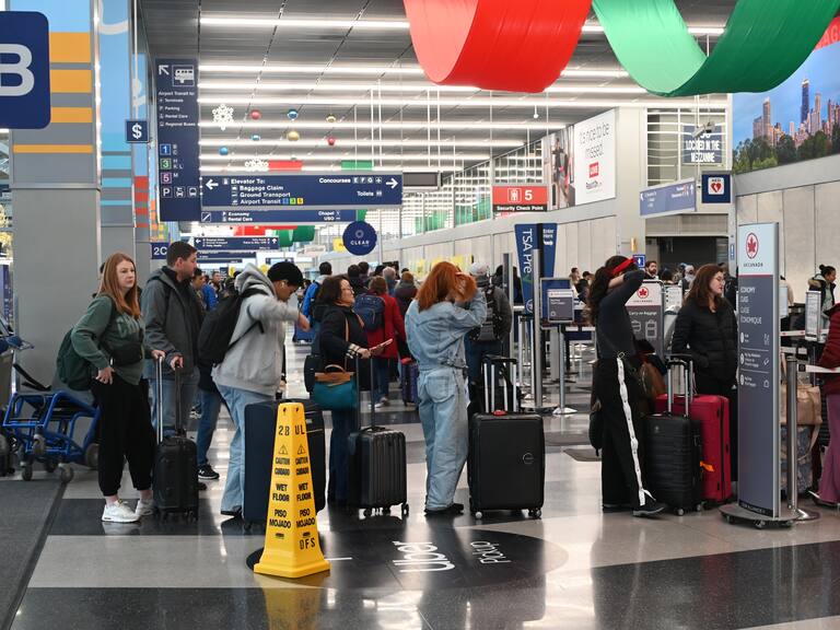 El aeropuerto de Chicago O'Hare es uno de los más afectados