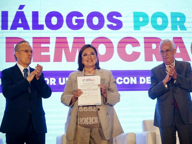 Xóchitl Gálvez pide al sector empresarial salir a votar y hacer campaña en su favor...