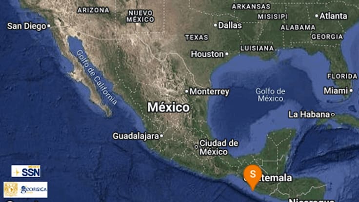 Sismos de baja magnitud se registran en varios estados del sur y sureste de México