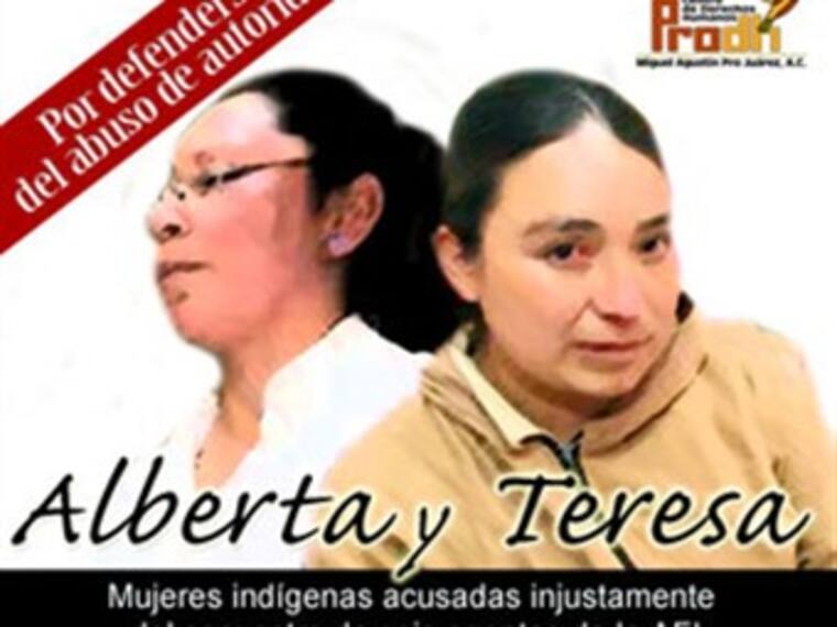 PGR no duda de culpabilidad de Teresa González y Alberta Alcántara