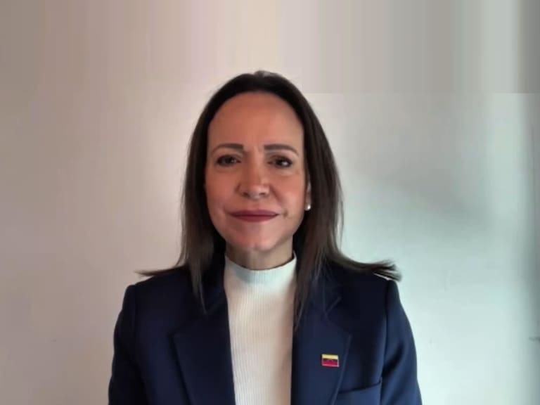 Desde la Conferencia de Seguridad de Munich, la líder opositora de Venezuela advirtió de la caída de Cuba y Nicaragua.