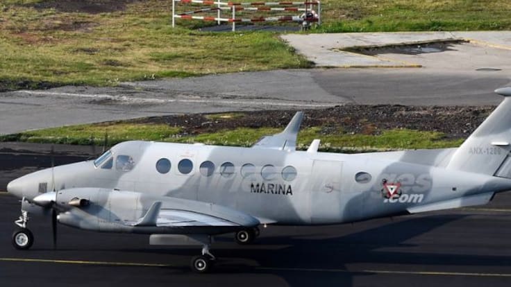 ¿Cómo es el avión de la Marina de México que se estrelló en Galveston, Texas?
