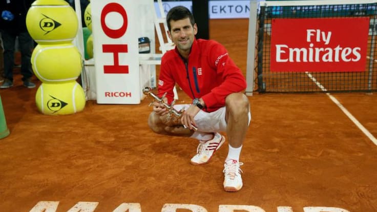 Novak Djokovic vence a Andy Murray en la Final del Abierto de Madrid