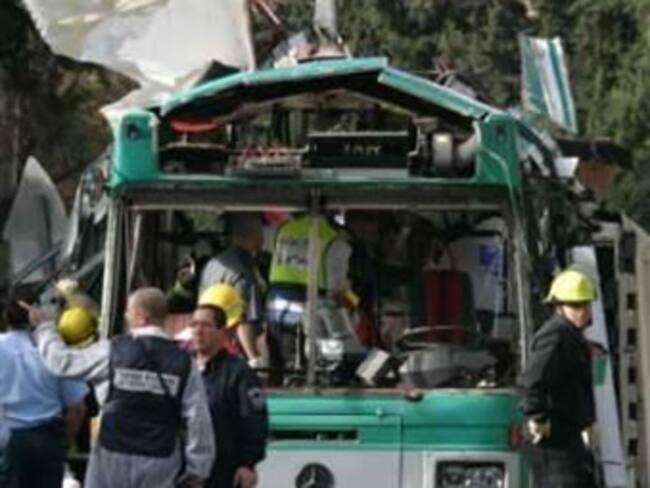 Explosión en parada de autobuses en Jerusalén
