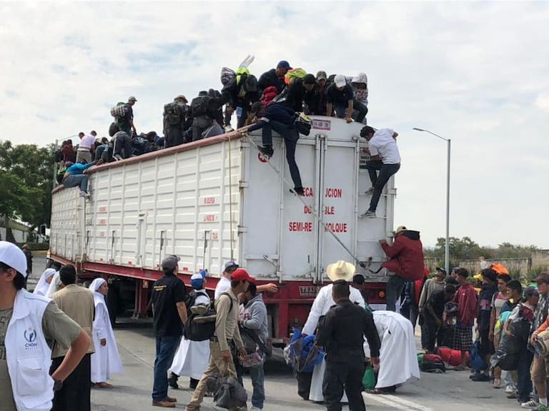 Llega el tercer contingente de migrantes a Jalisco