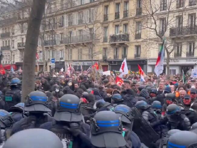 Ola de manifestaciones continuará en Francia