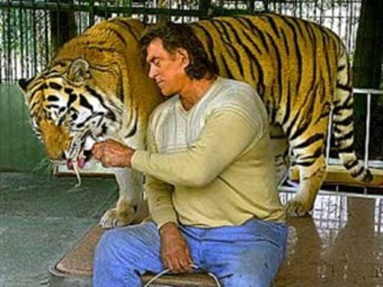 Arrestan a ‘Tarzán’ por tener leones en su casa