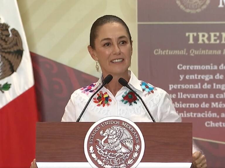 La presidenta electa de México, Claudia Sheinbaum se dijo lista para la toma de protesta durante el cierre de giras con el presidente López Obrador