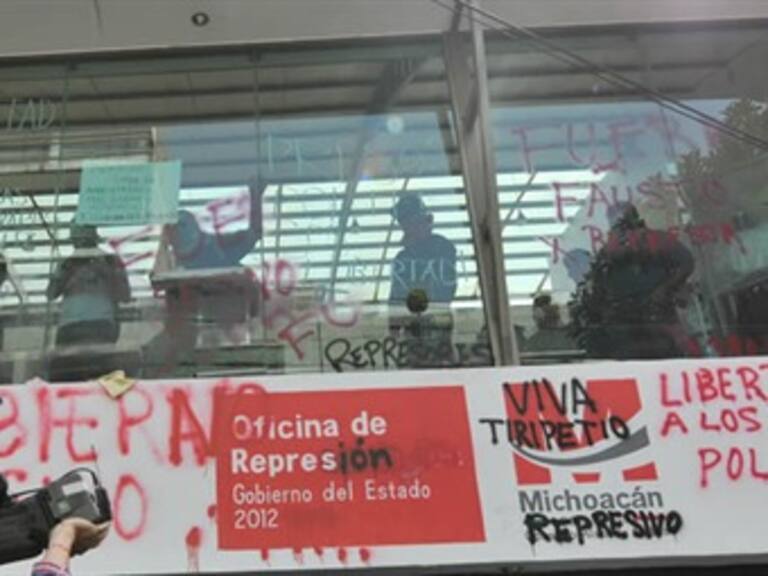 Inicia PGJDF investigación por hechos violentos en oficinas del gobierno de Michoacán
