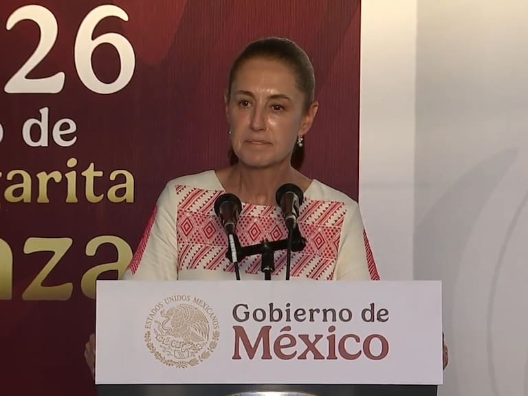 Durante la inauguración del Hospital General de Tampico Tamaulipas, Claudia Sheinbaum aprovechó para salir en defensa de la soberanía nacional, afirmar que en México manda el pueblo y que una visa no define a una persona.