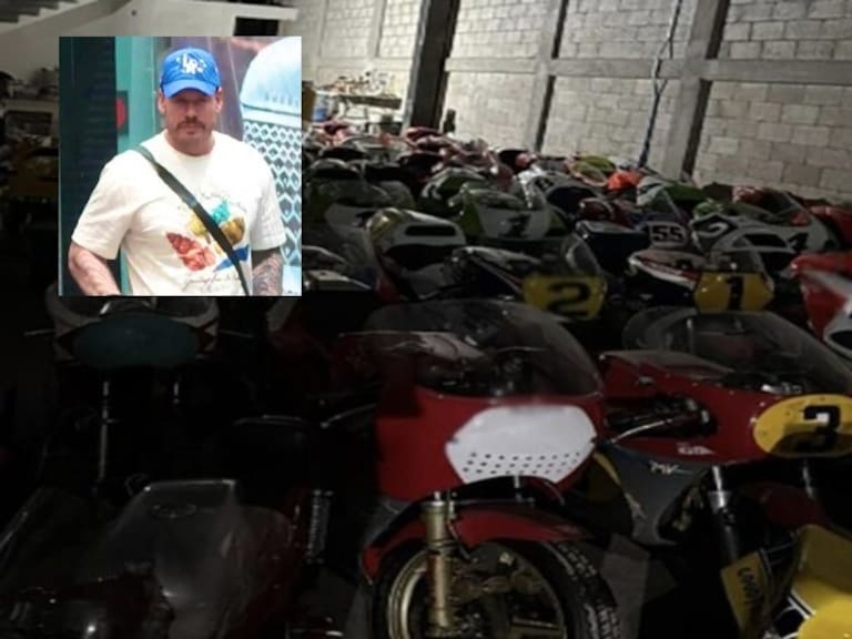Decomisan 62 motocicletas de alta gama ligadas al exolímpico Ryan Wedding