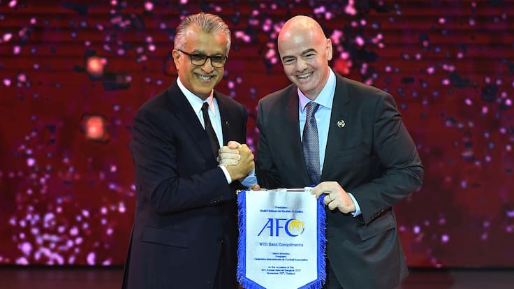 Asia respalda a Gianni Infantino para las próximas elecciones de la FIFA