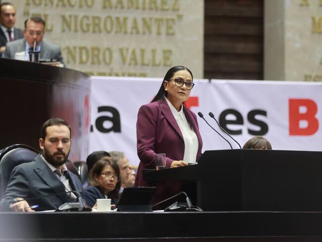 Comparece la secretaria de Bienestar Ariadna Montiel en la Cámara de Diputados