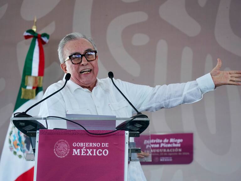 Rubén Rocha Moya, gobernador de Sinaloa.FOTO: PRESIDENCIA/CUARTOSCURO.COM
