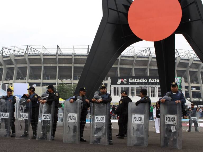 Desplegarán 3 mil policías en final entre América y Monterrey en el Azteca