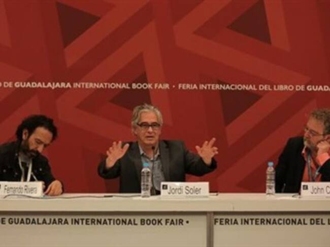 ¡Gran charla entre Fernando Rivera Calderón, Jordi Soler y John Carlin!