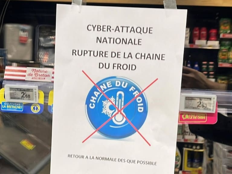 Intermarché y Carrefour reportan daños tras ciberataque contra sistemas de refrigeración en Francia. FB