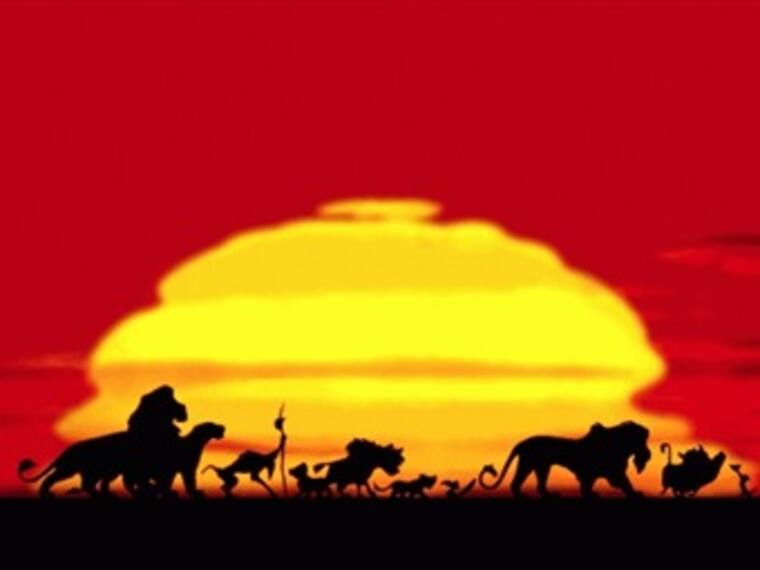 De película festeja el 20 aniversario del Rey León