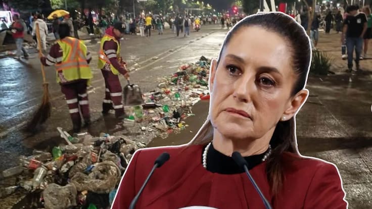 Mundial 2026: Sheinbaum hace llamado a la afición mexicana para recoger su basura en el Ángel de la Independencia y respetar a Ecuador