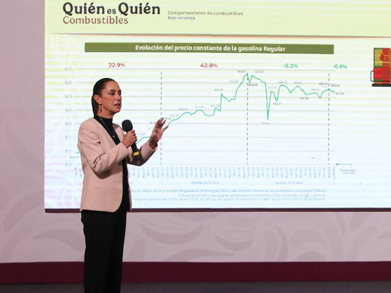 La presidenta Sheinbaum presentó este día el Plan de Trabajo para Pemex 2025-2030.
