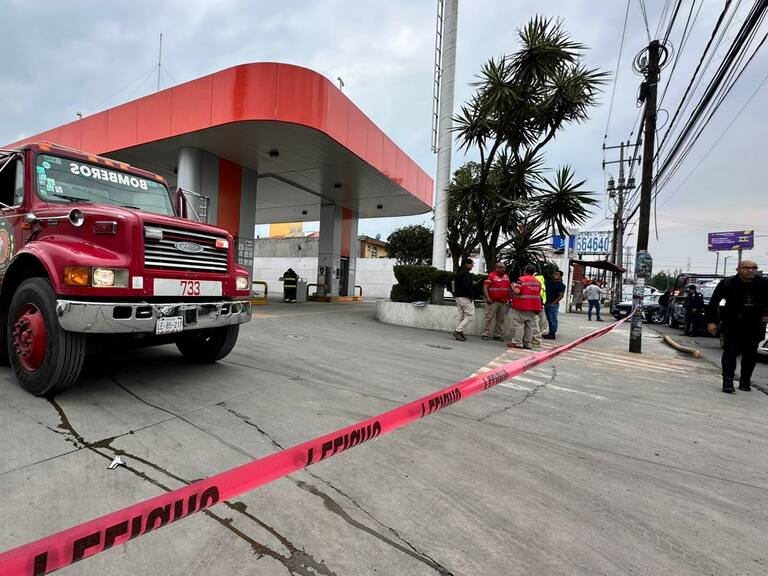Se tuvo que implementar un operativo ante la fuga de gas en Toluca