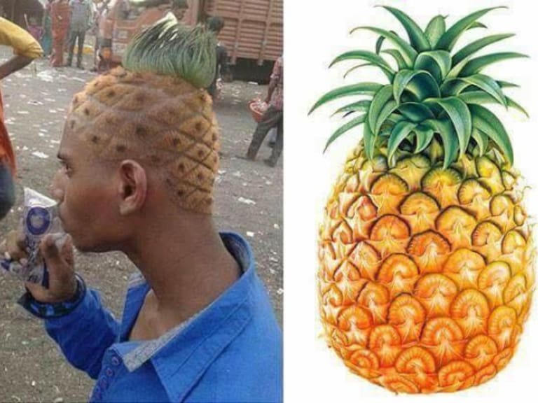 Look inspirado en la casa de Bob Esponja . . .