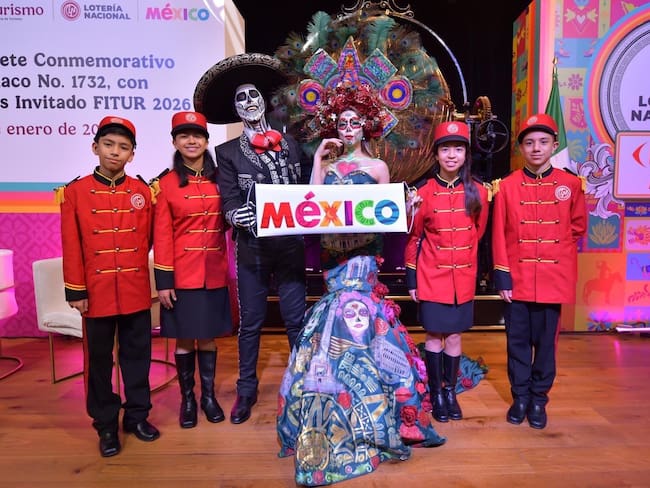 Billete de Lotería celebra la participación de México como País Invitado en la Feria Internacional de Turismo (FITUR)