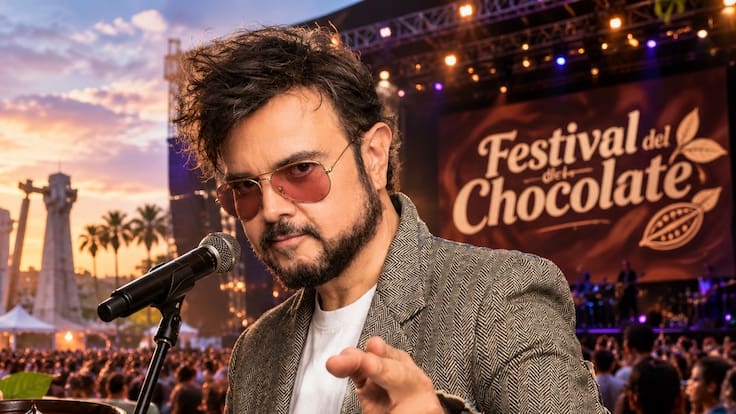 Aleks Syntek dará concierto gratis en el Festival del Chocolate de Tabasco