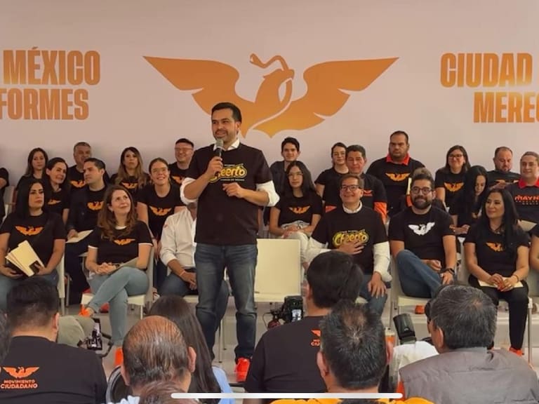 Jorge Álvarez Máynez candidato de MC, aseguró que pronto rebasara en las encuestas a la candidata de la coalición Fuerza y Corazón por México, Xóchitl Gálvez