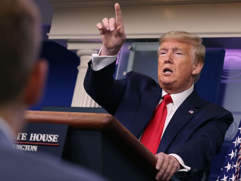 Donald Trump quiere retirar a Estados Unidos de la OMS