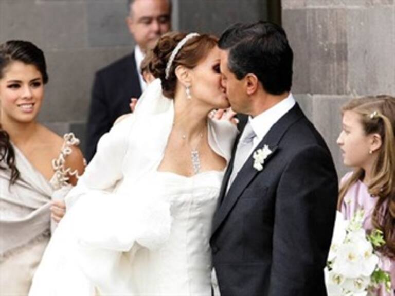 Ya son marido y mujer Peña Nieto y Angélica Rivera