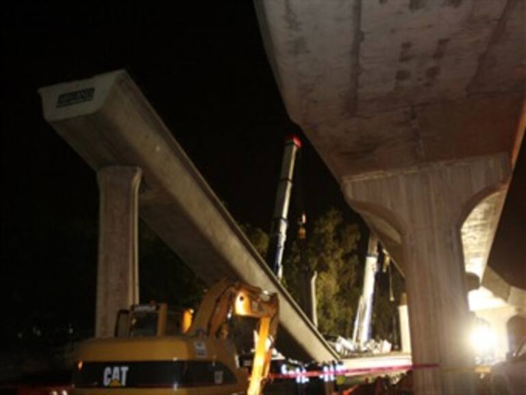 A 10 mdp ascendería multa por trabes caídas: Aboitiz