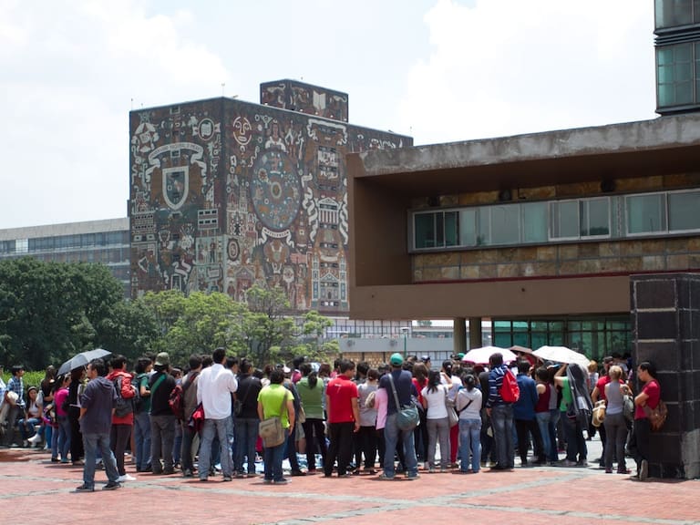 La revisión presencial de exámenes de la UNAM para aspirantes a licenciatura que presentaron inconsistencias o irregularidades fue suspendida.FOTO: GUILLERMO PEREA /CUARTOSCURO.COM