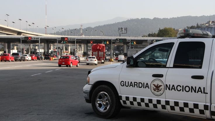 Guardia Nacional vigila arribo de peregrinos a CDMX