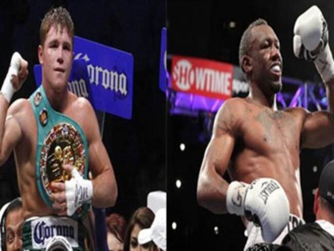 Viajan Canelo Álvarez y Trout a EUA para promocionar pelea