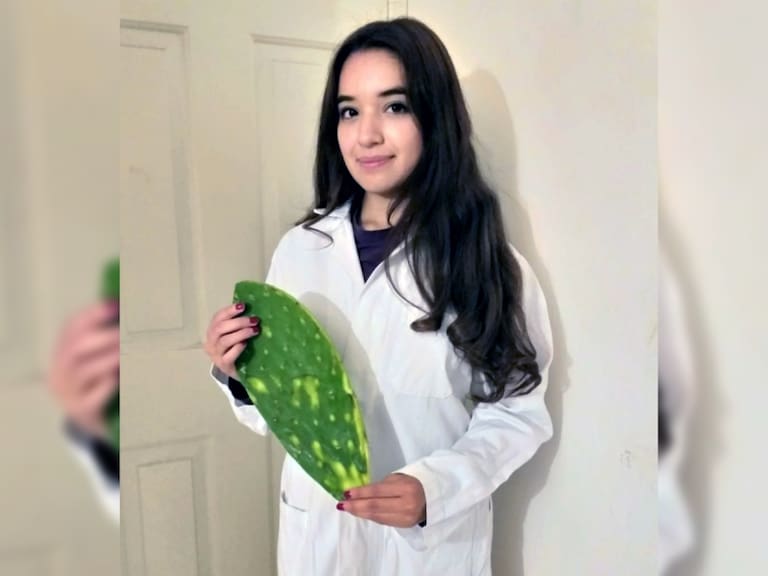 Estudiante mexicana logra purificar agua usando un compuesto del nopal